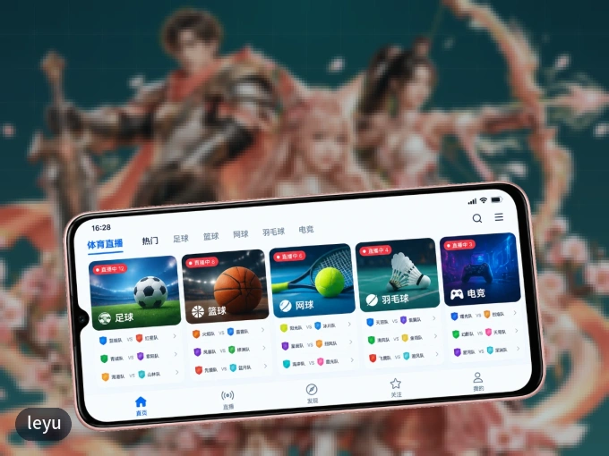 掌上leyu，口袋里的体坛赛事现场